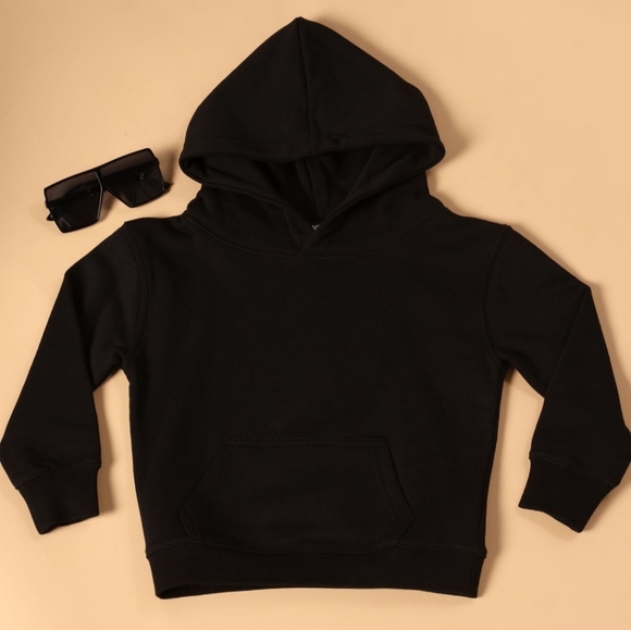 Boys-Black Hoodie - Picture 2 of 5